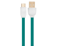 ARKAS USB-MICRO USB 3M Zielony - 1427011 - zdjęcie 3